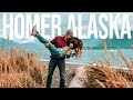 The HIDDEN GEM of Alaska! Homer! Road trip Through Kenai, AK