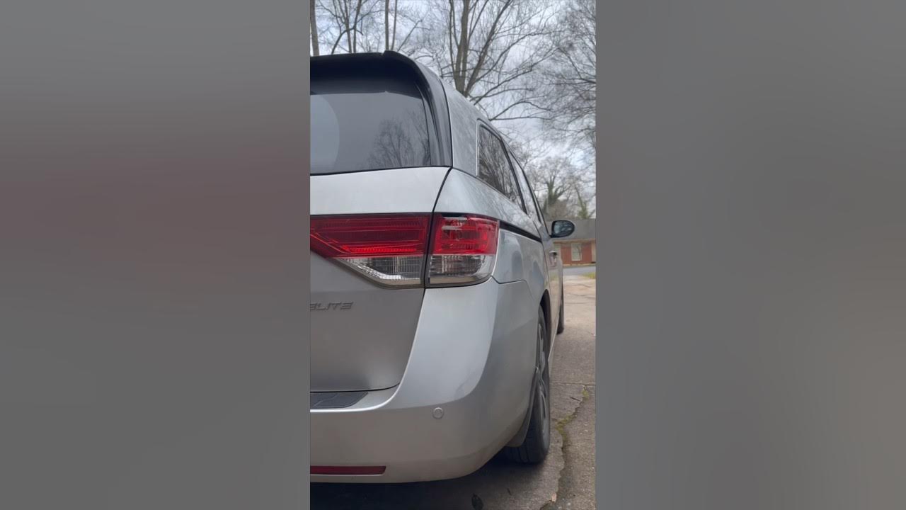 2014 Honda Odyssey brake light replacement CRAZY easy 🤯 - YouTube