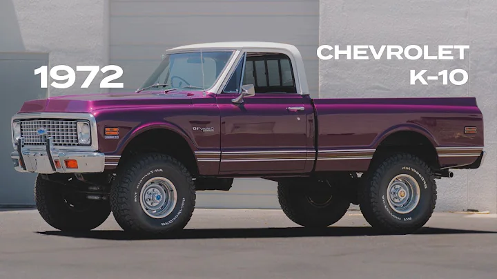 Test Drive 1972 Chevrolet K-10 Custom Deluxe Shortbed 4X4  Classic Car Addict