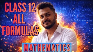 ALL FORMULAS OF MATHEMATICS IN ONE SHOT CLASS 12 | YASH MAHESHWARI #imucet #isc12 #cbseclass12