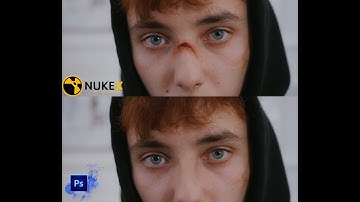How to Face Mark Removal In NUKE | Nuke Smart Vector #vfx #movie #viral #video