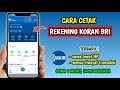 Cara Download Mutasi Rekening BRI | Cara Cetak Rekening Koran BRI
