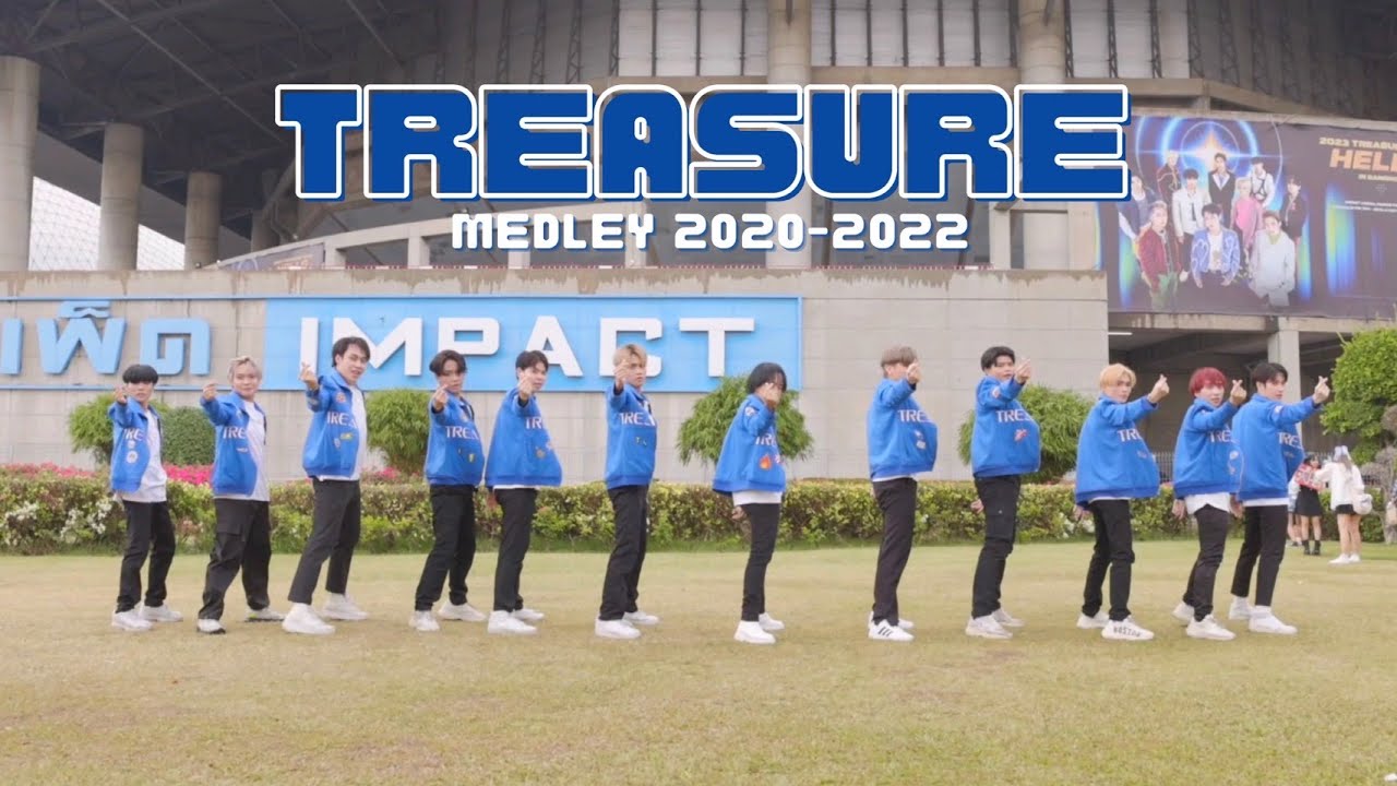 [KPOP IN PUBLIC] TREASURE( 트레저 ) MEDLEY by DIVINIZE from THAILAND ...