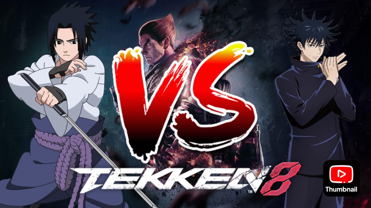 Sasuke Uchiha vs Megumi Fushiguro - Tekken 8