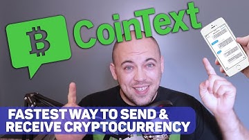 The Fastest Way to Send and Receive Cryptocurrency (CoinText Tutorial)