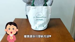 無界線♥愛地球帆布袋【好用第一彈】
