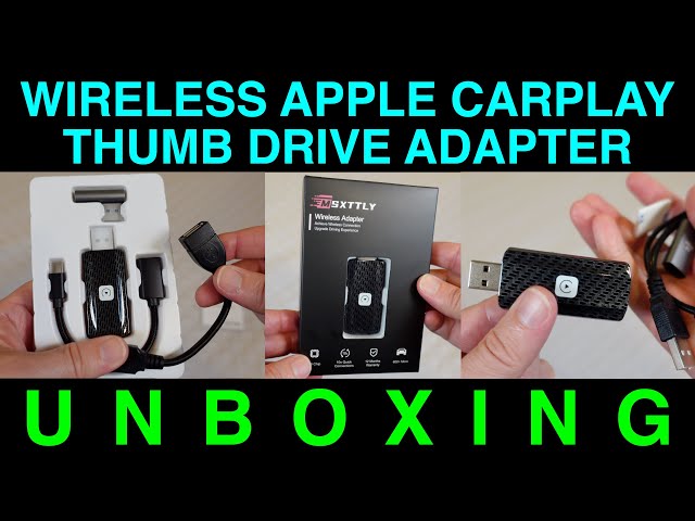 Adaptateur Carplay sans fil ESSGOO pour Android Cars Stereo, Plug