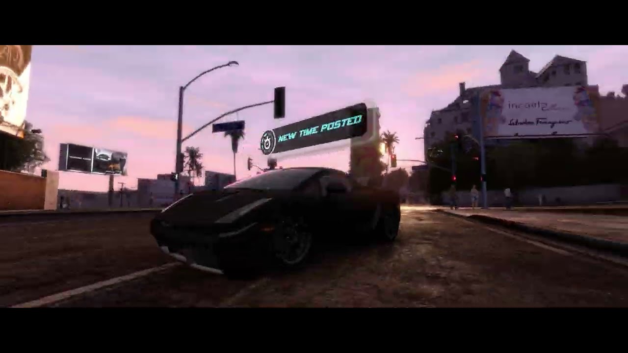 Midnight Club LA Xenia - Theater Circuit Time Trial - 21:9 60FPS