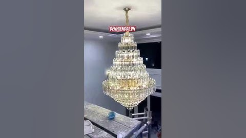 Đèn thả thông tầng pha lê cao cấp GMT8088