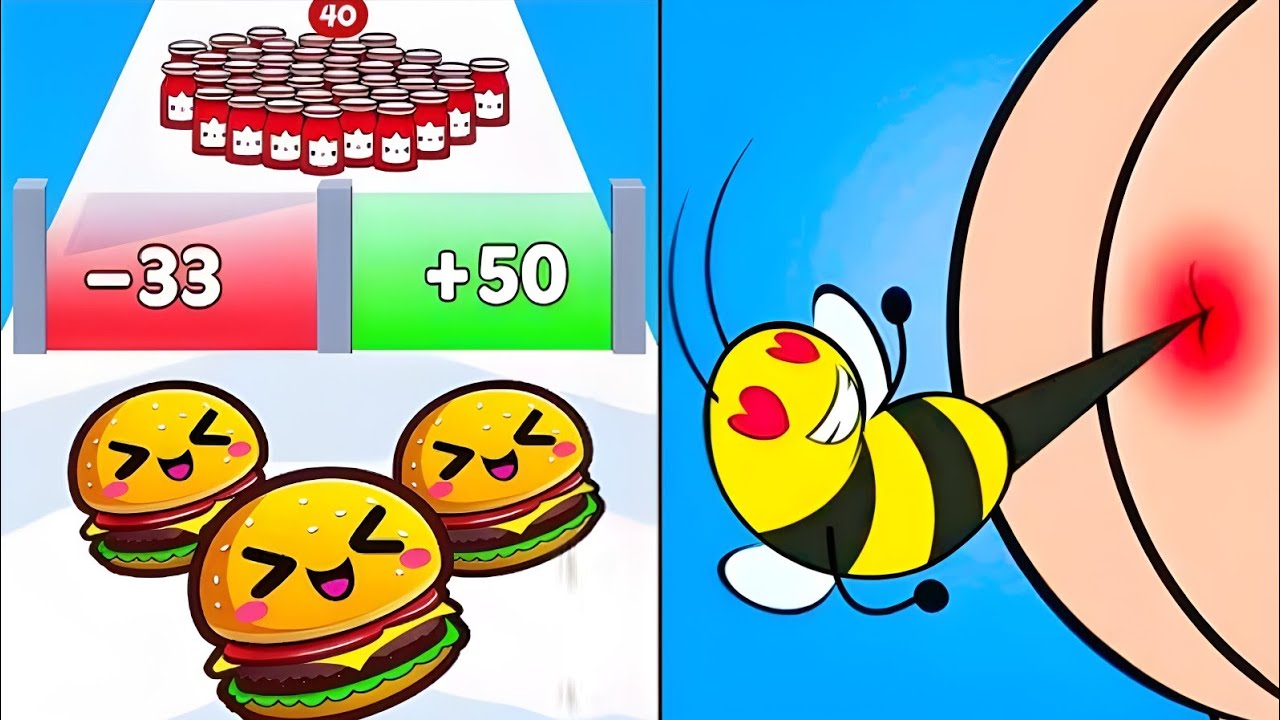 Food Run 3D 🆚 Help Me Tricky Story Puzzle Brain | Fun Race & Smart Puzzle Challenge 2025