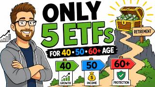 The Ultimate Retirement ETF Portfolio (Age 40, 50 & 60+)