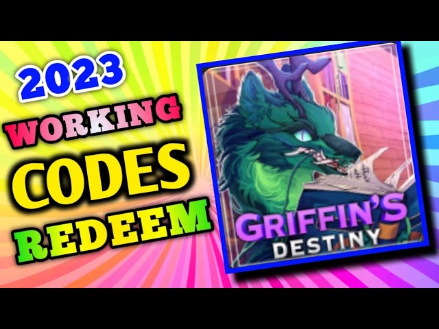 Griffin's Destiny Codes For December 2023 - Roblox