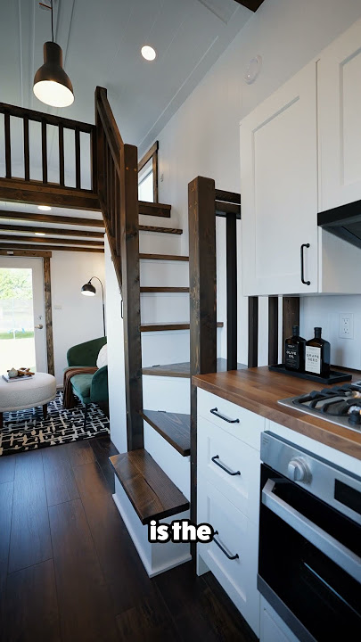 Could you live in this 41' tiny home? #tinyhome #tinyhouse