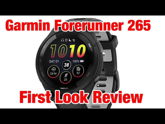 Garmin Forerunner 265 review: AMOLED at last!