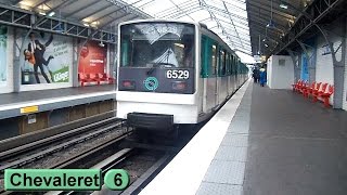 Paris métro : Chevaleret | Line 6 ( RATP MP73 )