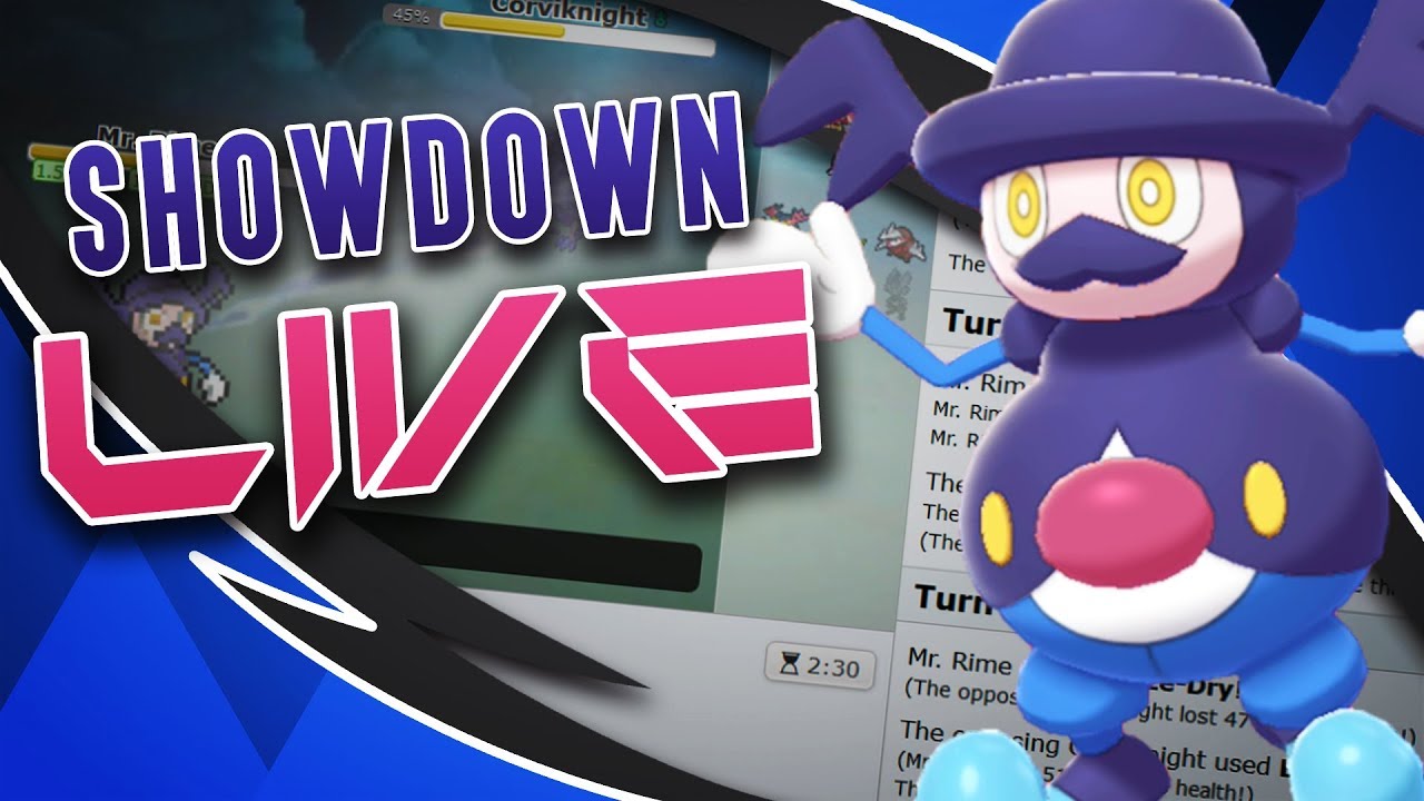 MR. RIME WALKS IT OUT - Pokemon Sword and Shield OU Live - YouTube