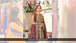 Stuff Export Presents Noor Zebtan Vol 2 Georgette Embroidered Pakistani Suit Catalog