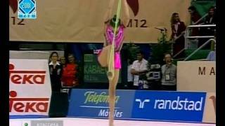Alina Kabaeva Rope Final Madrid World Championships 2001