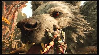 Kratos Pats Fenrir And Calls Him A Good Boy God Of War Ragnarok
