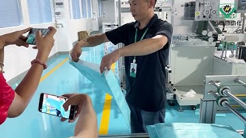 Ultrasonic Synthetic Pocket Filters   Fully Smart Automatic Pocket Air Filters Making Machine