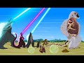 Rescue godzilla  kong from kong swallow python the battle against digestive system  funny cartoon