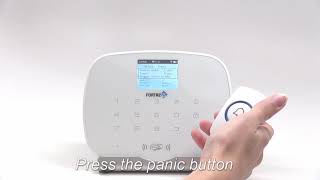 Fortress Total Security WiFi - Programming a Panic Button