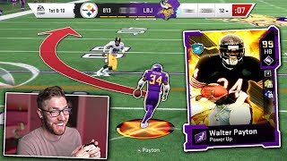 I CHEESED w/ Human Joystick Walter Payton... Madden 20 Ultimate Team Gameplay