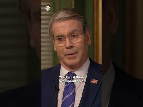 Treasury Secretary Scott Bessent on Fed Chair Powell #shorts