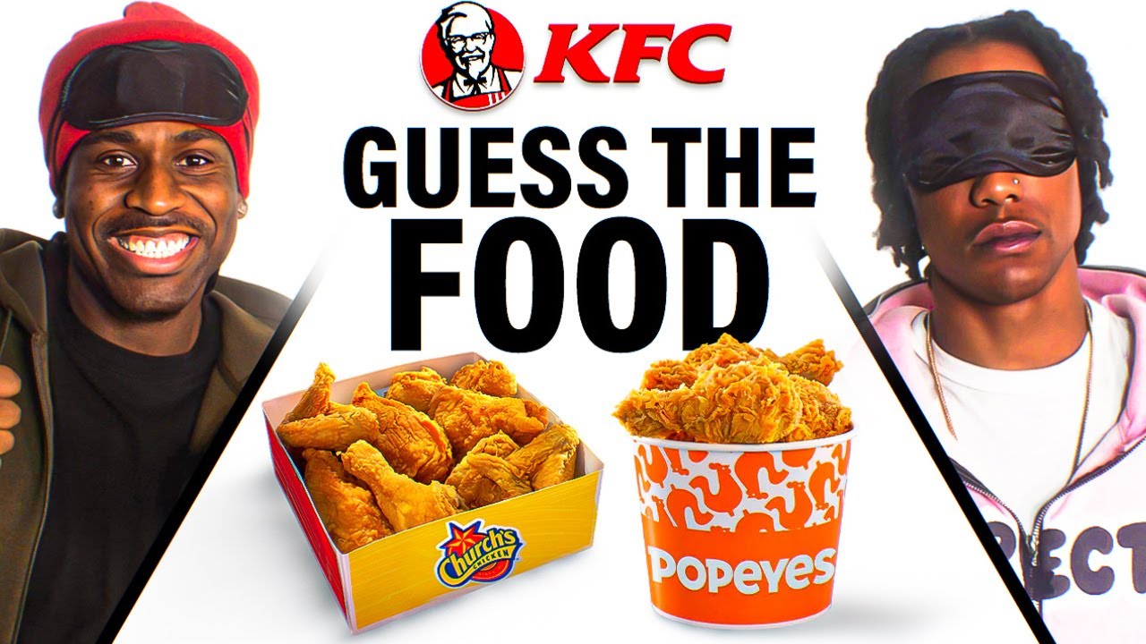 GUESS THE FOOD CHALLENGE *Blind Food Taste Test*