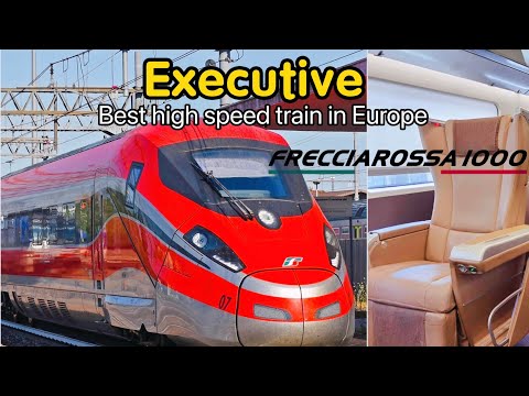 rome-to-bologna-:-frecciarossa-1000-executive-class-review-|-luxury-high-speed-train-in-eu-|