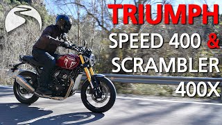 Triumph Speed 400 and Scrambler 400X (2024) REVIEW