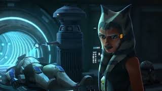 Star Wars The Clone Wars Ahsoka Removes Rex's Inhibitor Chip 1080p