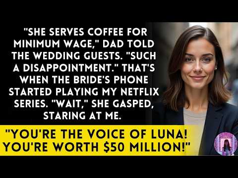 At The Wedding, Dad Said You're Just A Waitress—Then They Recognized My Voice From Netflix
