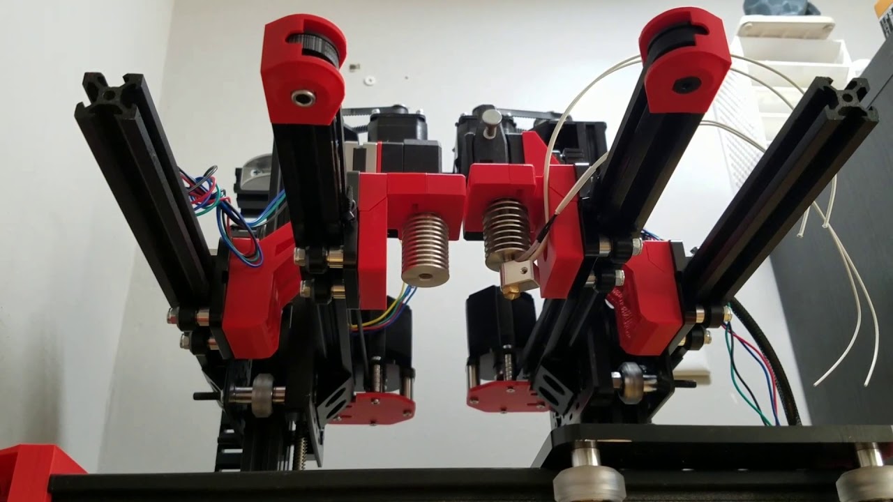 ZideX 3D printer progress build YouTube