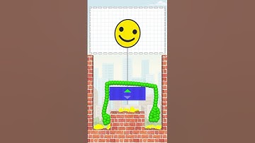 Draw to smash game level 125#games puzzle logic #funny #gamingshorts #gamedevelopment