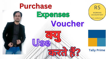 Purchase Expenses Voucher Kyu Banate Hai | How To Create Purchase Expense Voucher in Tally Prime