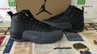 Unboxing Air Jordan 12 Black Wolf Grey 1st Review