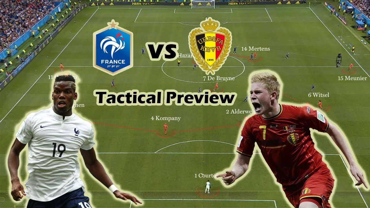 France vs. Belgium 2018 World Cup semifinal: Red Devils on the verge of a ...