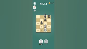How to solve pocket chess for level 61 mate in 2? #chessimprovement #chesslearning #chesssteps
