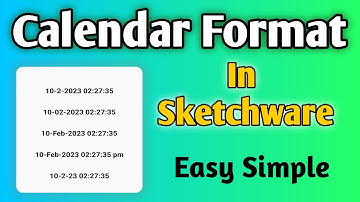 Calendar Format In Sketchware | How To Use Calendar In Sketchware | Sketchware Tutorials