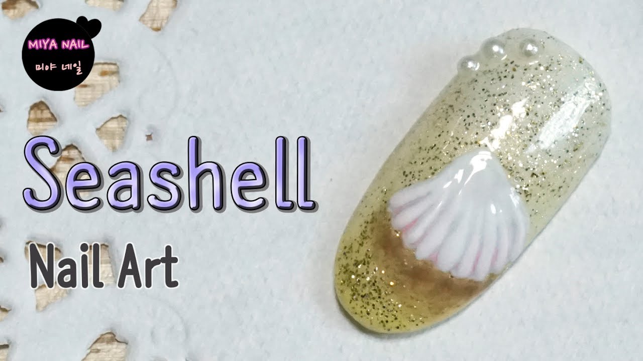 2. Seashell Nail Art - wide 1