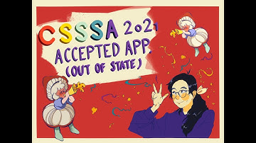 CSSSA Animation Application -ACCEPTED 2021(Out Of State)