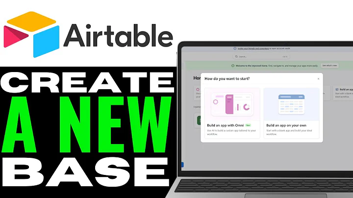 How to Create a New Airtable Base 2025 (FULL TUTORIAL)