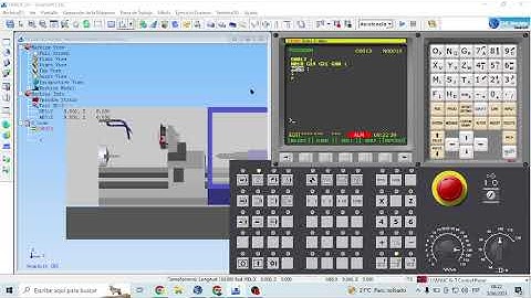 simulación con Swansoft CNC