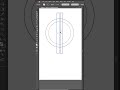 Monogram Logo  design in Illustrator#shorts