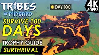 Tribes of Midgard - How to Survive 100 Days FPS Surthival Trophy Guide Easiest Fastest