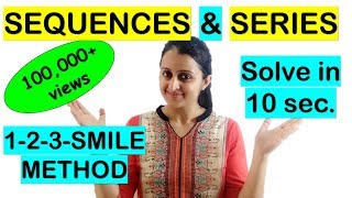 SEQUENCES AND SERIES SHORTCUT//TRICK FOR NDA/JEE/EAMCET/KCET/COMEDK