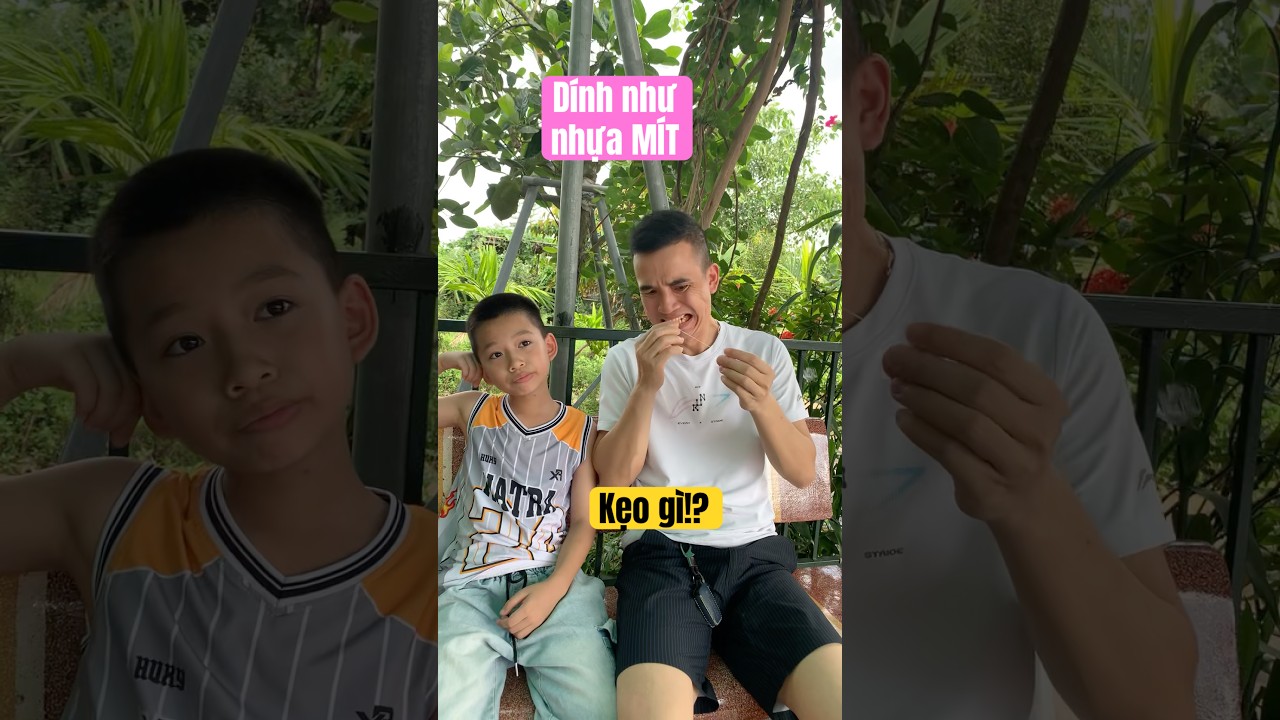Kẹo gì mà dính như nhựa mít đấy#shortvideo