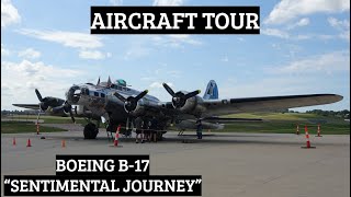 Ground Tour - Boeing B-17G Flying Fortress "Sentimental Journey"
