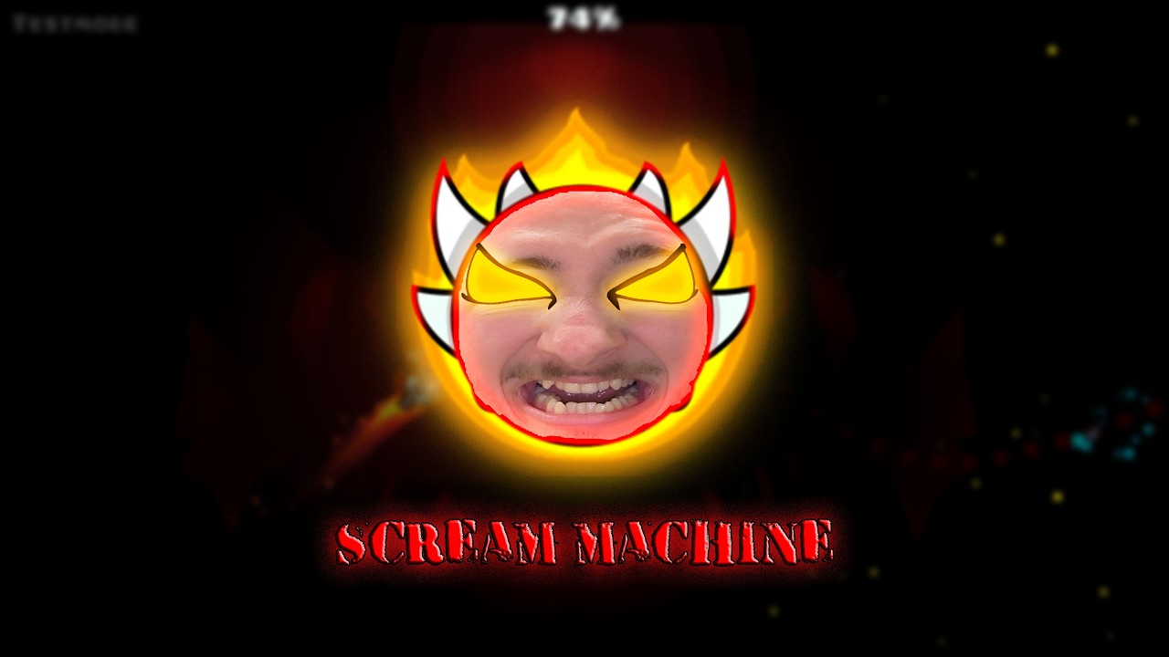 ENG/UKR/RUS | [Geometry Dash] | Scream Machine 47% - YouTube